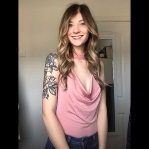 Sexy Bodysuit with Choker